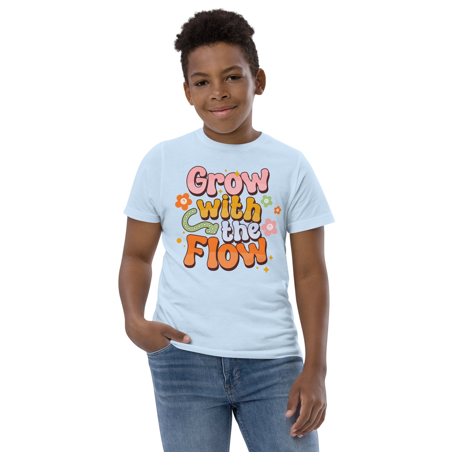 Grow With The Flow - Youth jersey t-shirt