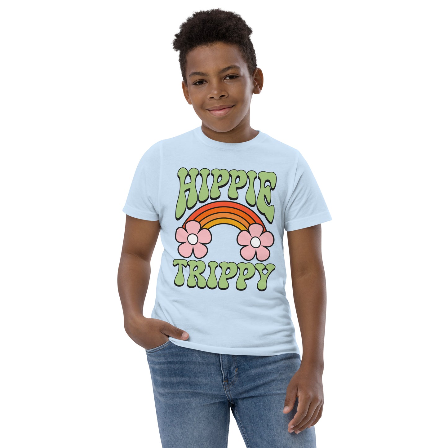 Hippie Trippy - Youth jersey t-shirt