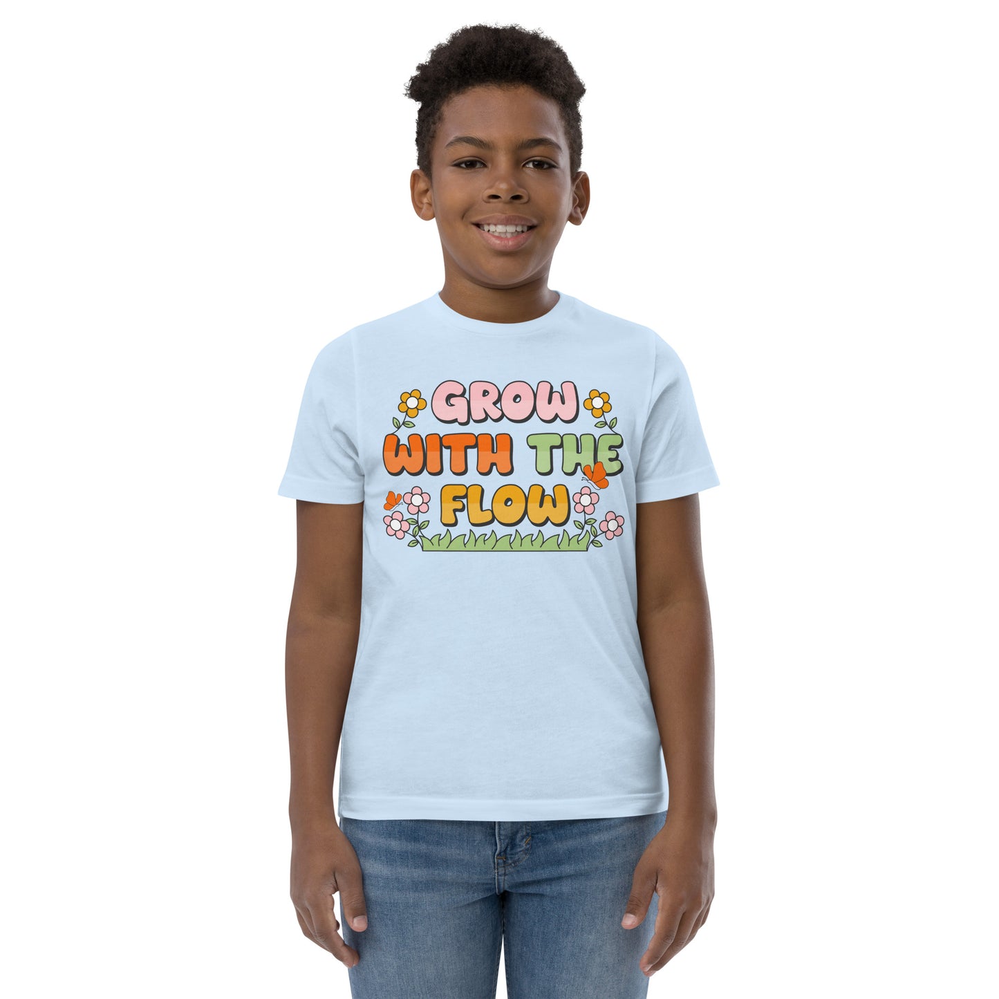 Grow With The Flow - Youth jersey t-shirt