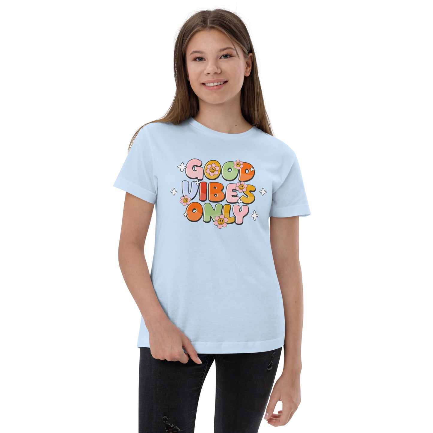 Good Vibes Only - Youth jersey t-shirt