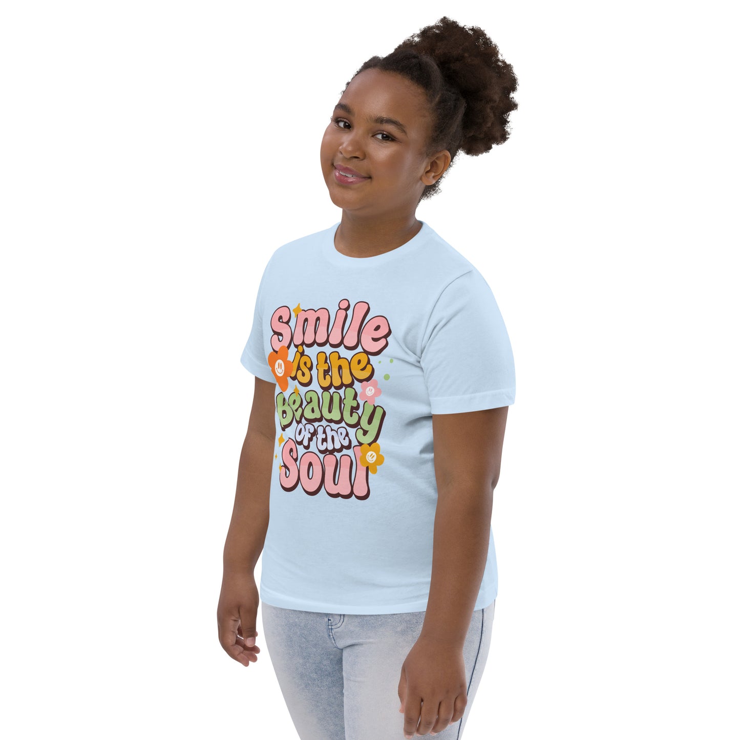 Smile Is The Beauty Of The Soul - Youth jersey t-shirt