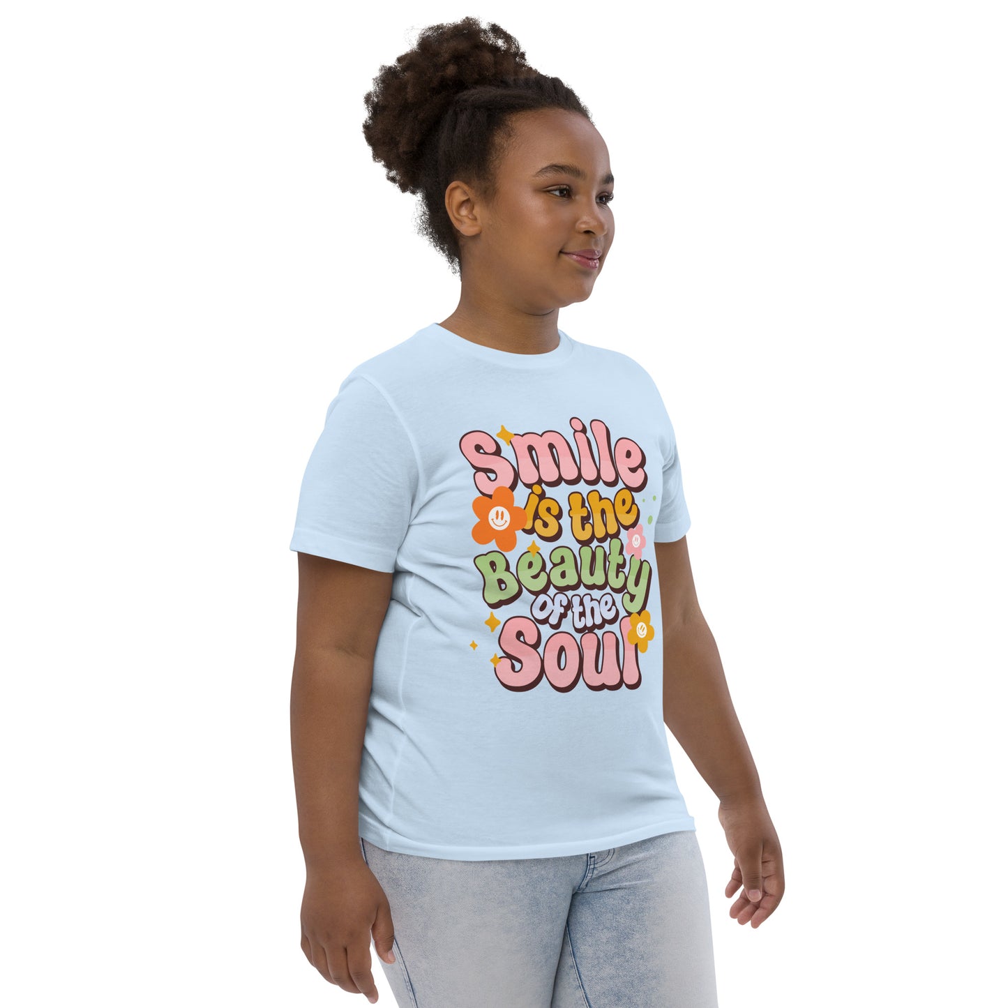 Smile Is The Beauty Of The Soul - Youth jersey t-shirt