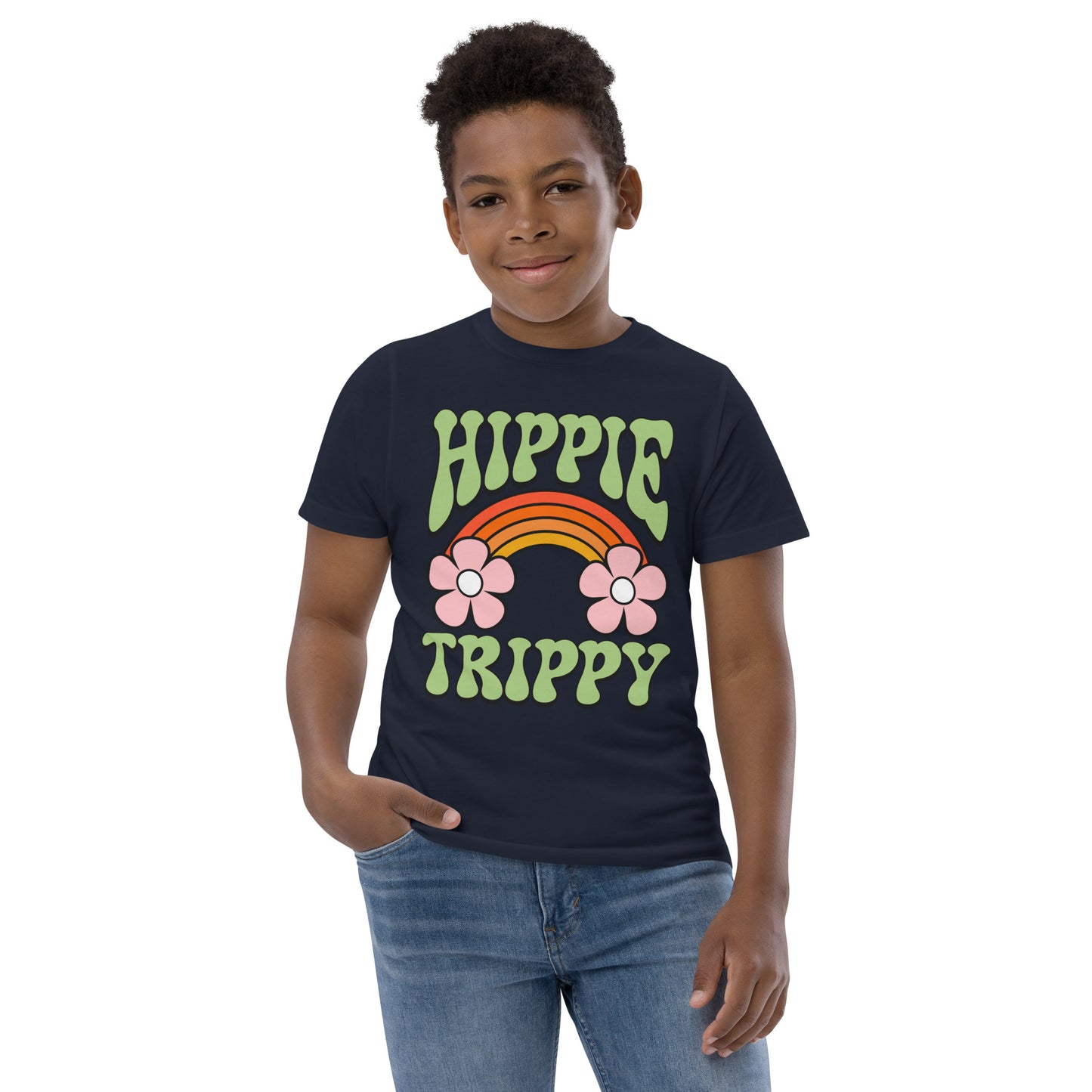 Hippie Trippy - Youth jersey t-shirt