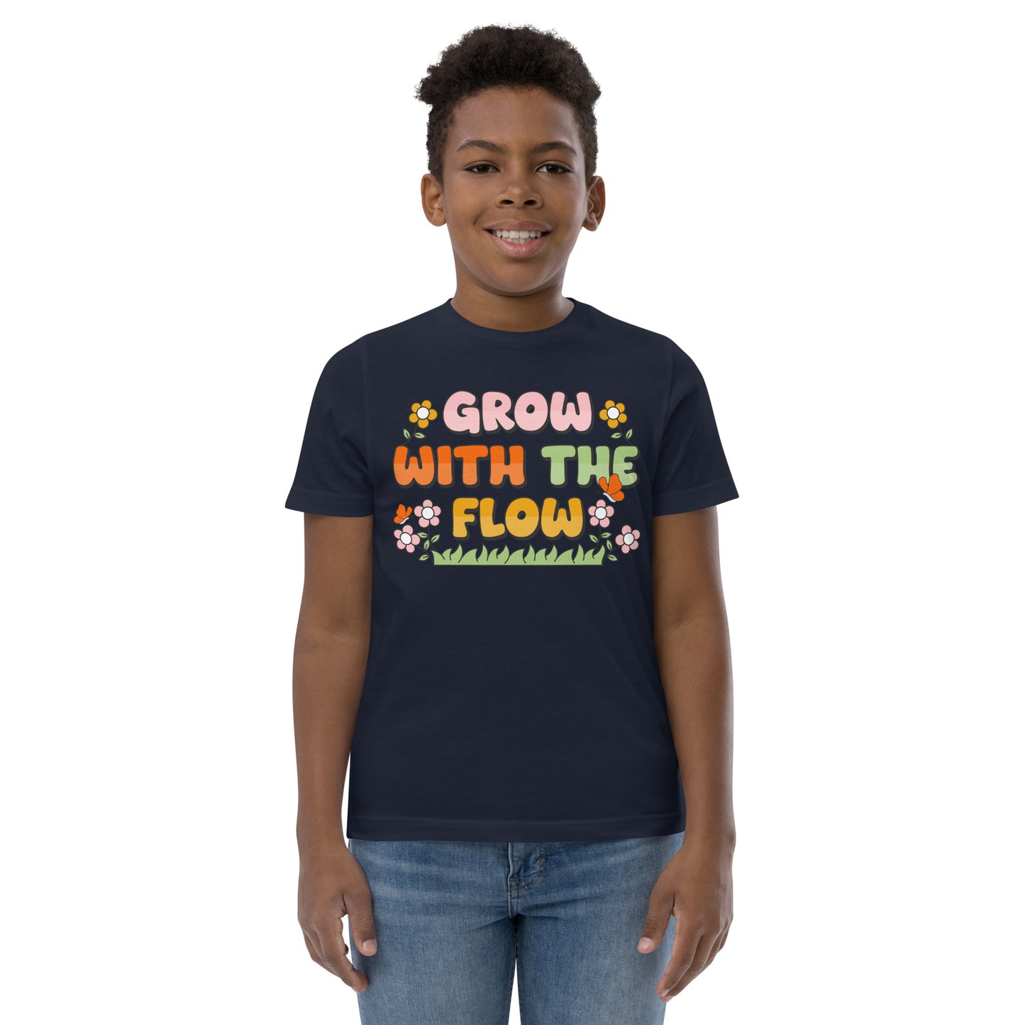 Grow With The Flow - Youth jersey t-shirt