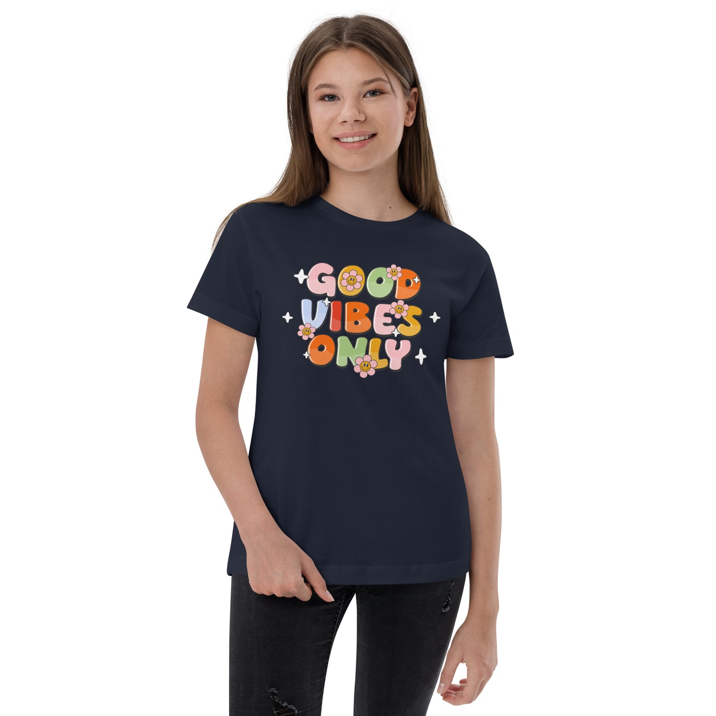 Good Vibes Only - Youth jersey t-shirt