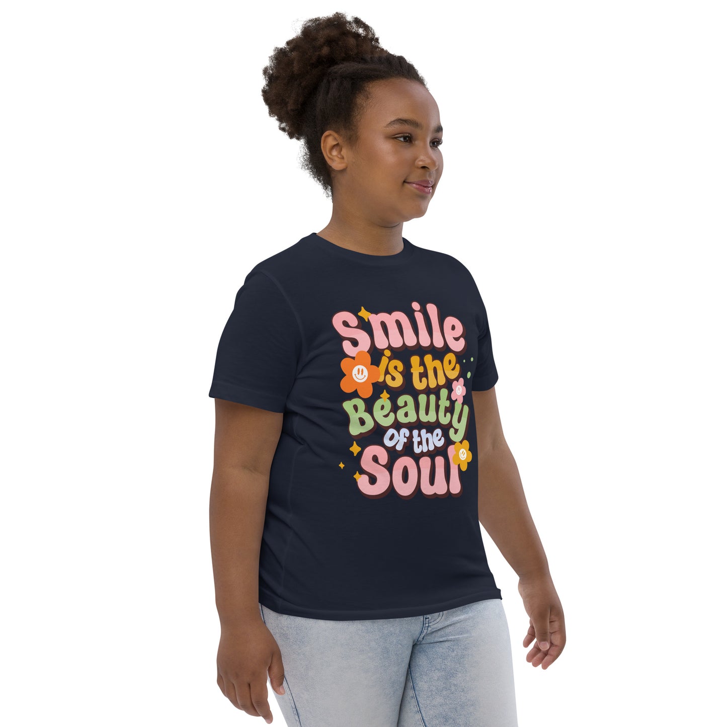 Smile Is The Beauty Of The Soul - Youth jersey t-shirt