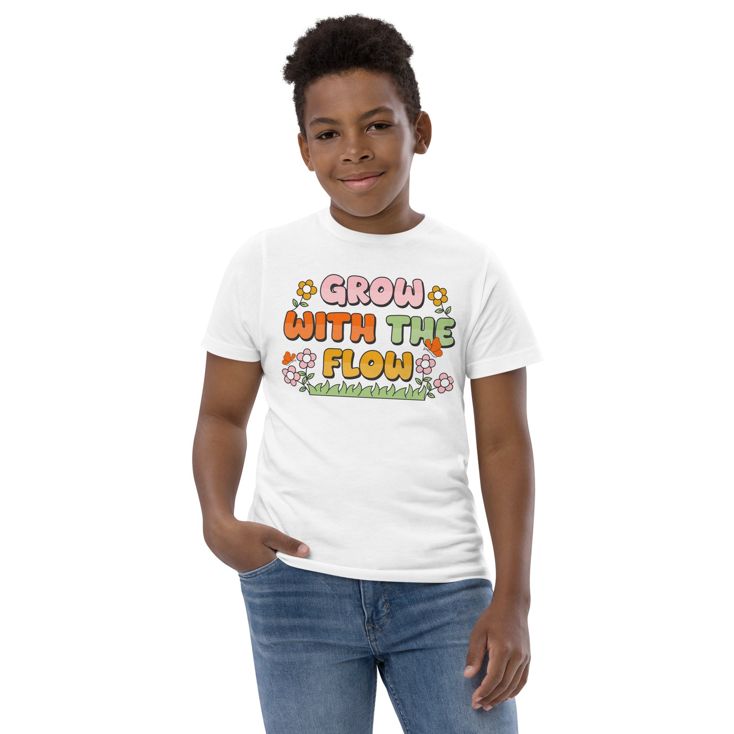 Grow With The Flow - Youth jersey t-shirt