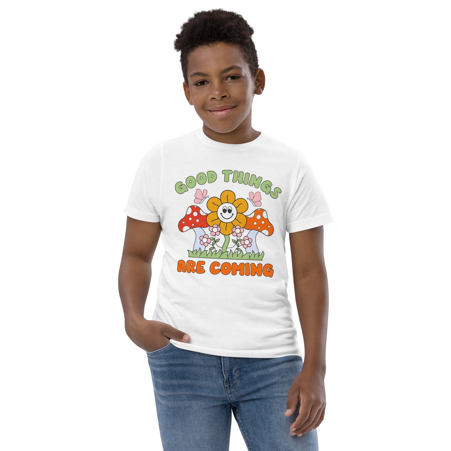 Good Things Are Coming - Youth jersey t-shirt