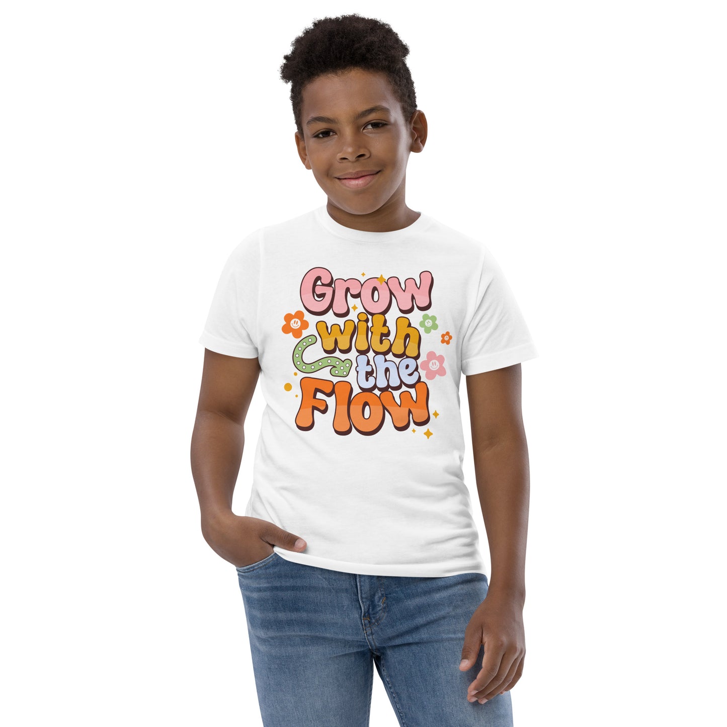 Grow With The Flow - Youth jersey t-shirt