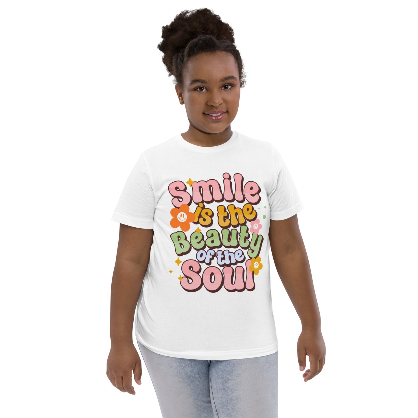 Smile Is The Beauty Of The Soul - Youth jersey t-shirt