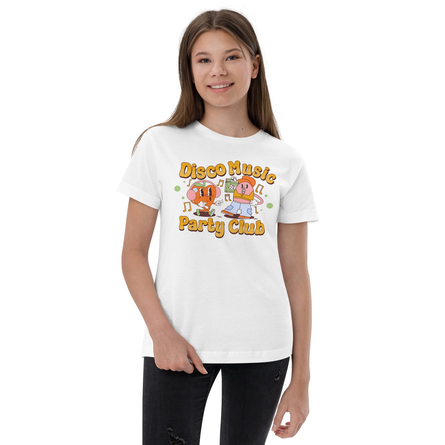 Disco Music Party Club - Youth jersey t-shirt