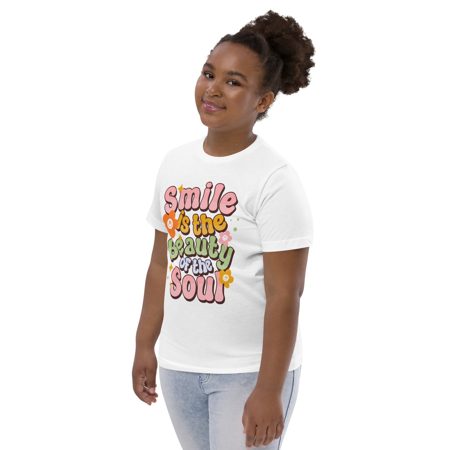 Smile Is The Beauty Of The Soul - Youth jersey t-shirt