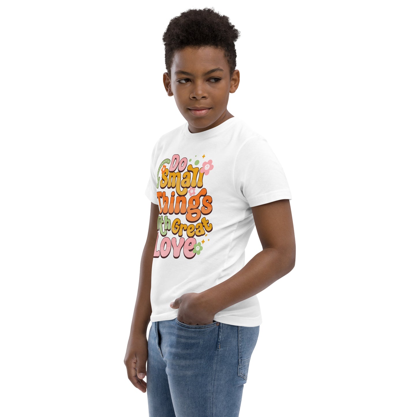 Do Small Things With Great Love - Youth jersey t-shirt