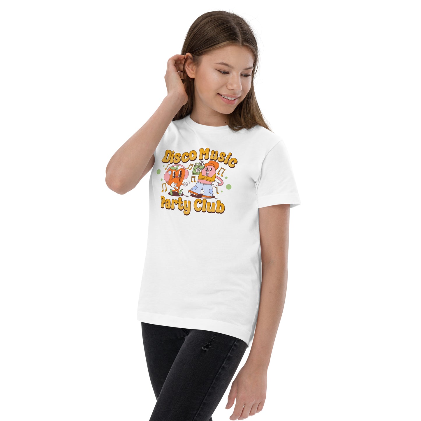 Disco Music Party Club - Youth jersey t-shirt