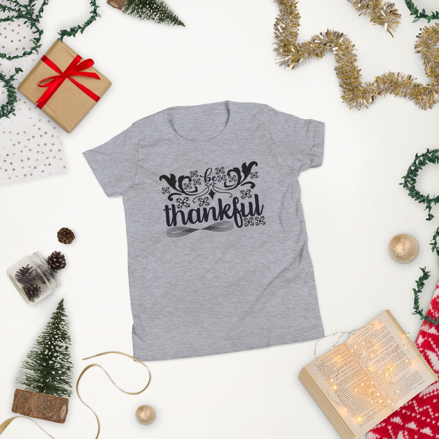 Be Thankful - Youth Short Sleeve T-Shirt