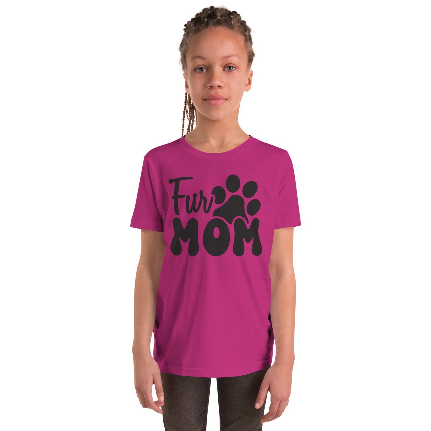 Fur Mom - Youth Short Sleeve T-Shirt