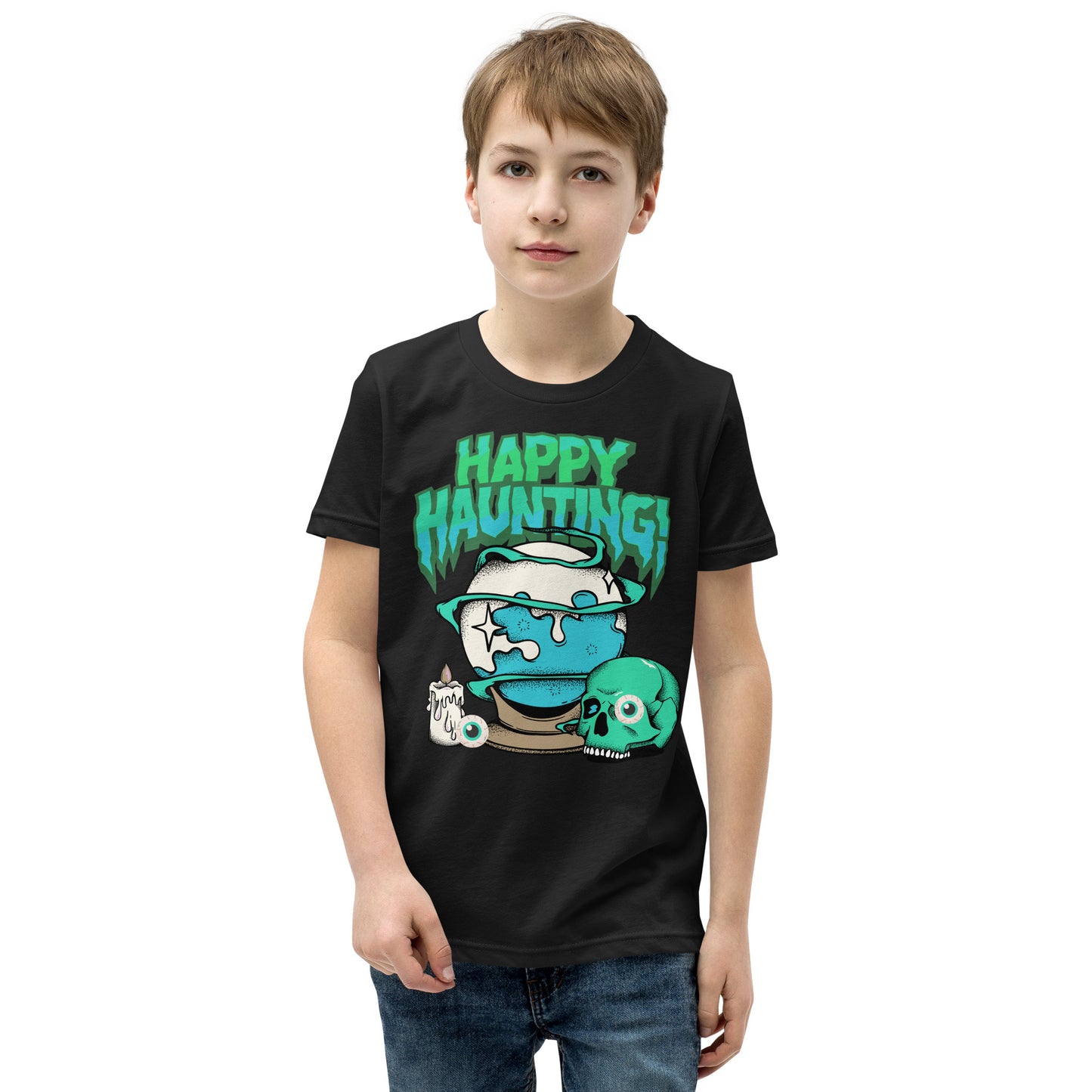 Happy Haunting - Youth Short Sleeve T-Shirt