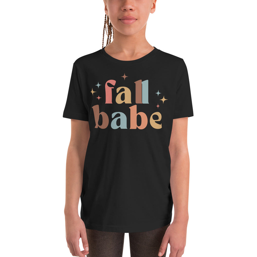 Fall Babe - Youth Short Sleeve T-Shirt