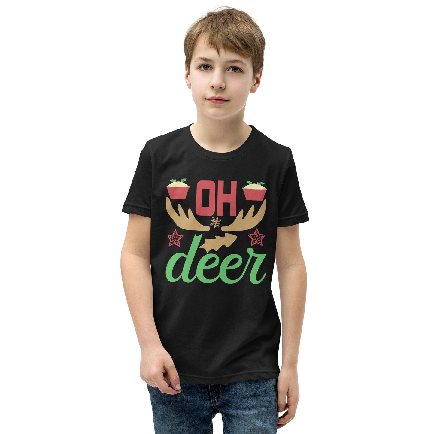 Oh Deer - Youth Short Sleeve T-Shirt