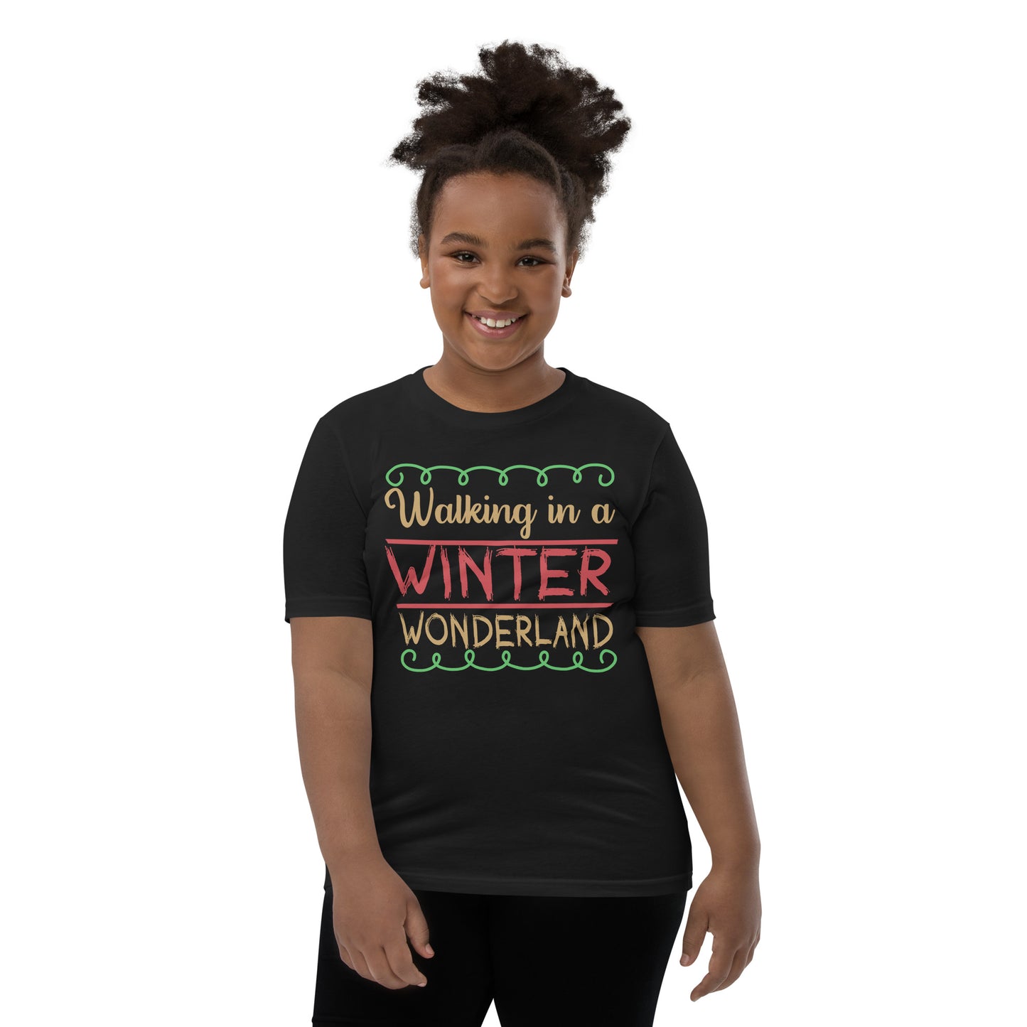 Walking In a Winter Wonderland - Youth Short Sleeve T-Shirt