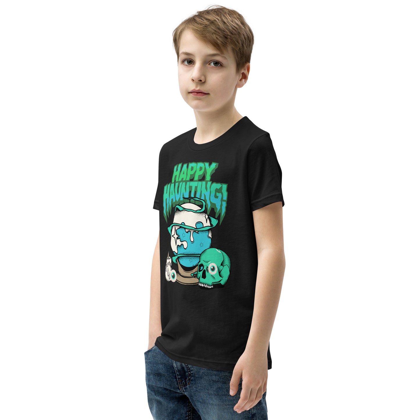 Happy Haunting - Youth Short Sleeve T-Shirt