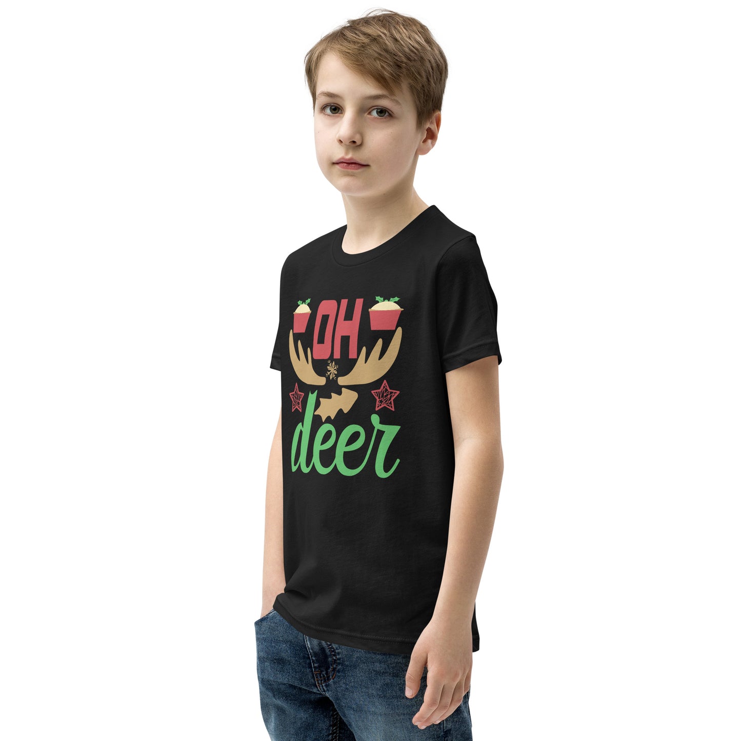 Oh Deer - Youth Short Sleeve T-Shirt