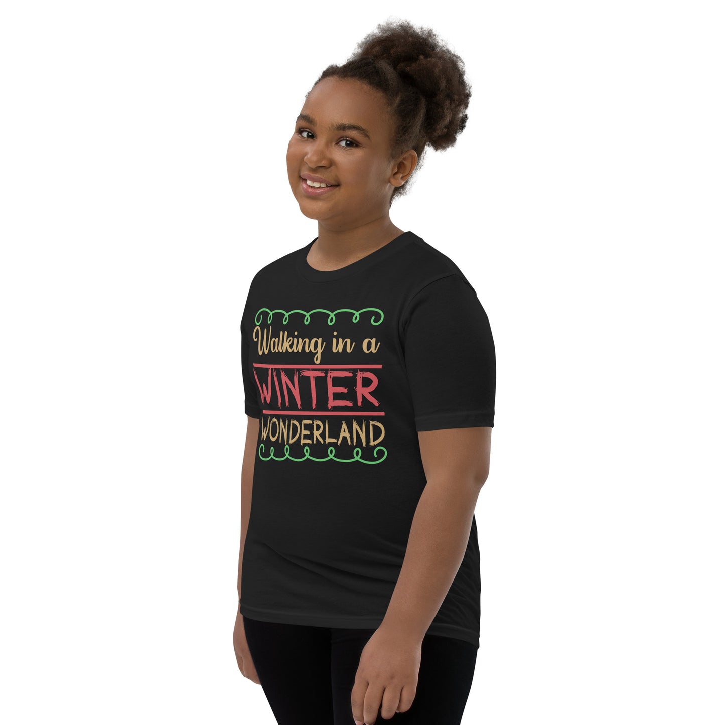 Walking In a Winter Wonderland - Youth Short Sleeve T-Shirt