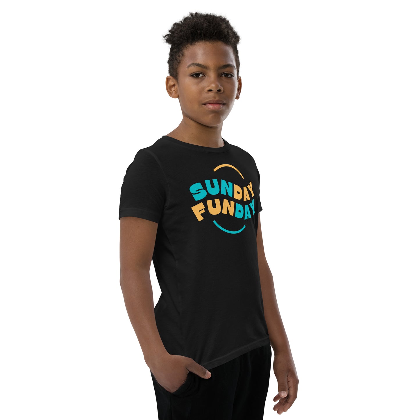 Sunday Funday  - Youth Short Sleeve T-Shirt