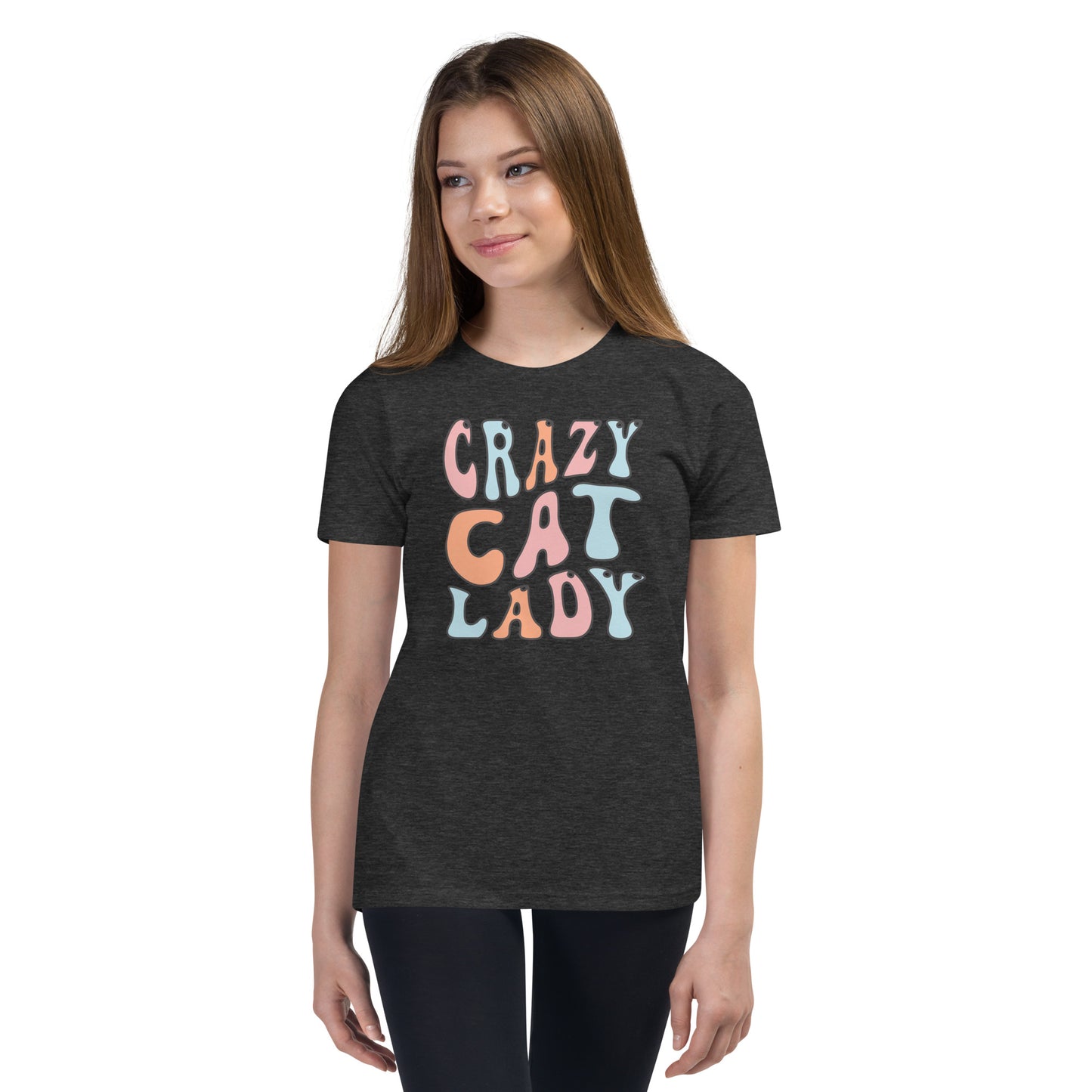 Crazy Cat Lady - Youth Short Sleeve T-Shirt