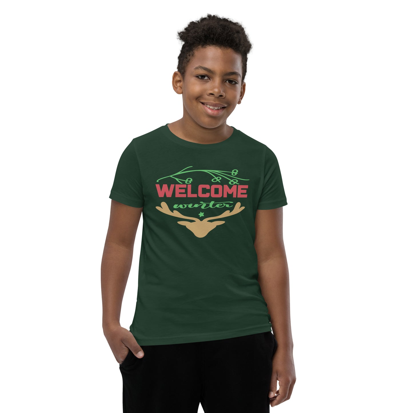 Welcome Winter - Youth Short Sleeve T-Shirt