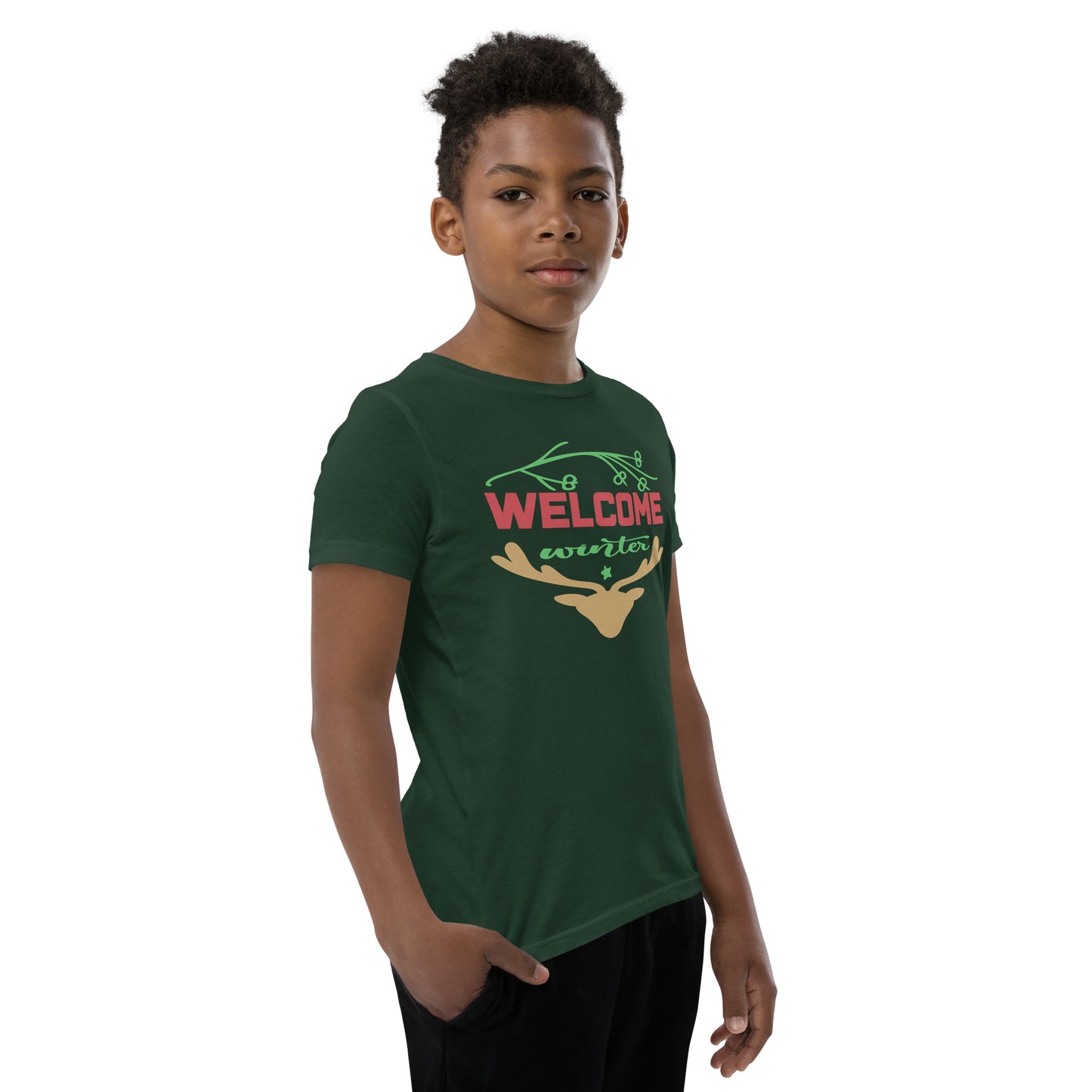 Welcome Winter - Youth Short Sleeve T-Shirt