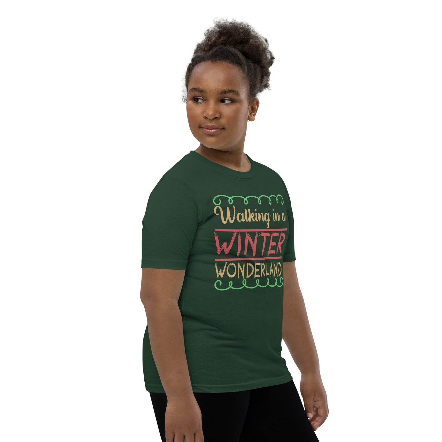 Walking In a Winter Wonderland - Youth Short Sleeve T-Shirt