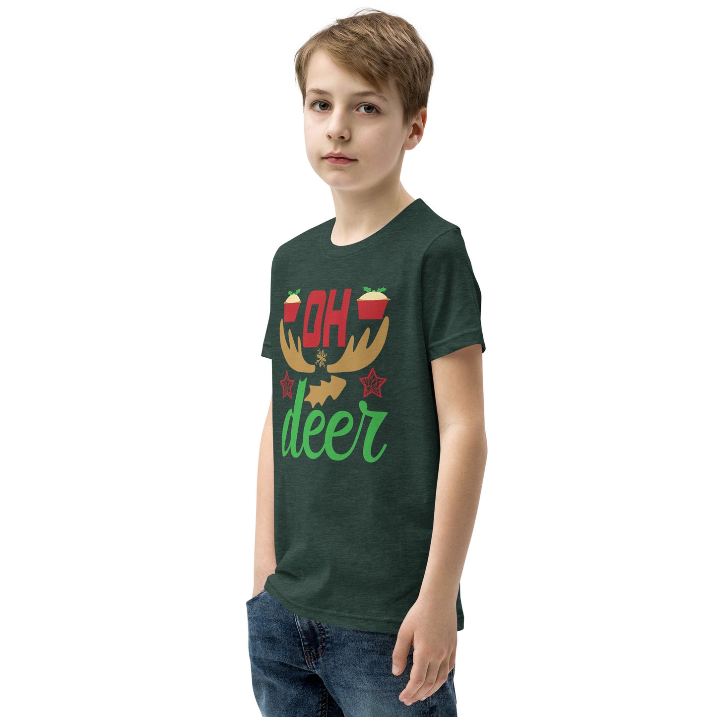 Oh Deer - Youth Short Sleeve T-Shirt