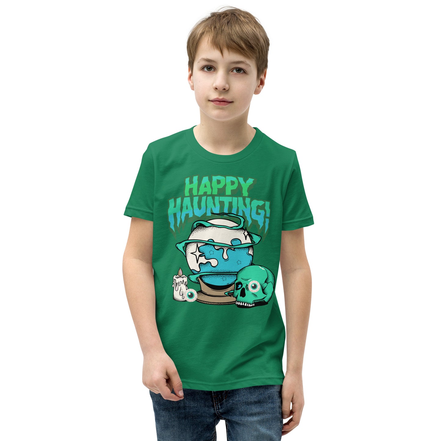 Happy Haunting - Youth Short Sleeve T-Shirt