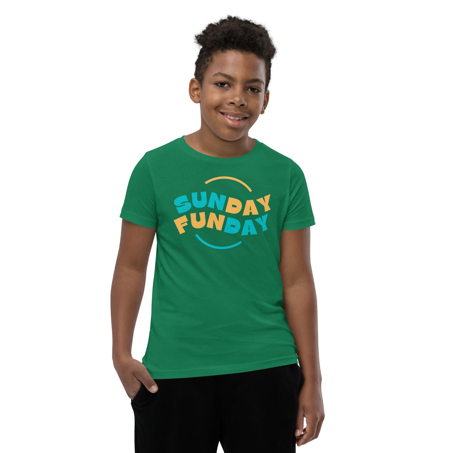 Sunday Funday  - Youth Short Sleeve T-Shirt