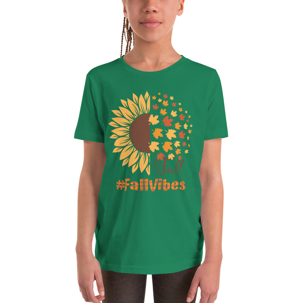 FALLVIBES - Youth Short Sleeve T-Shirt