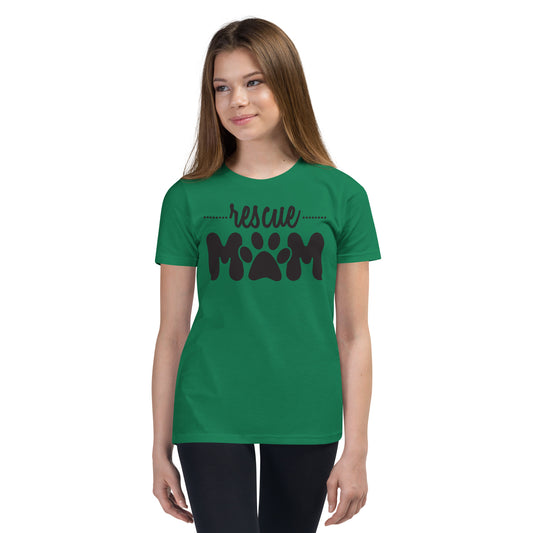 Rescue Mom - Youth Short Sleeve T-Shirt