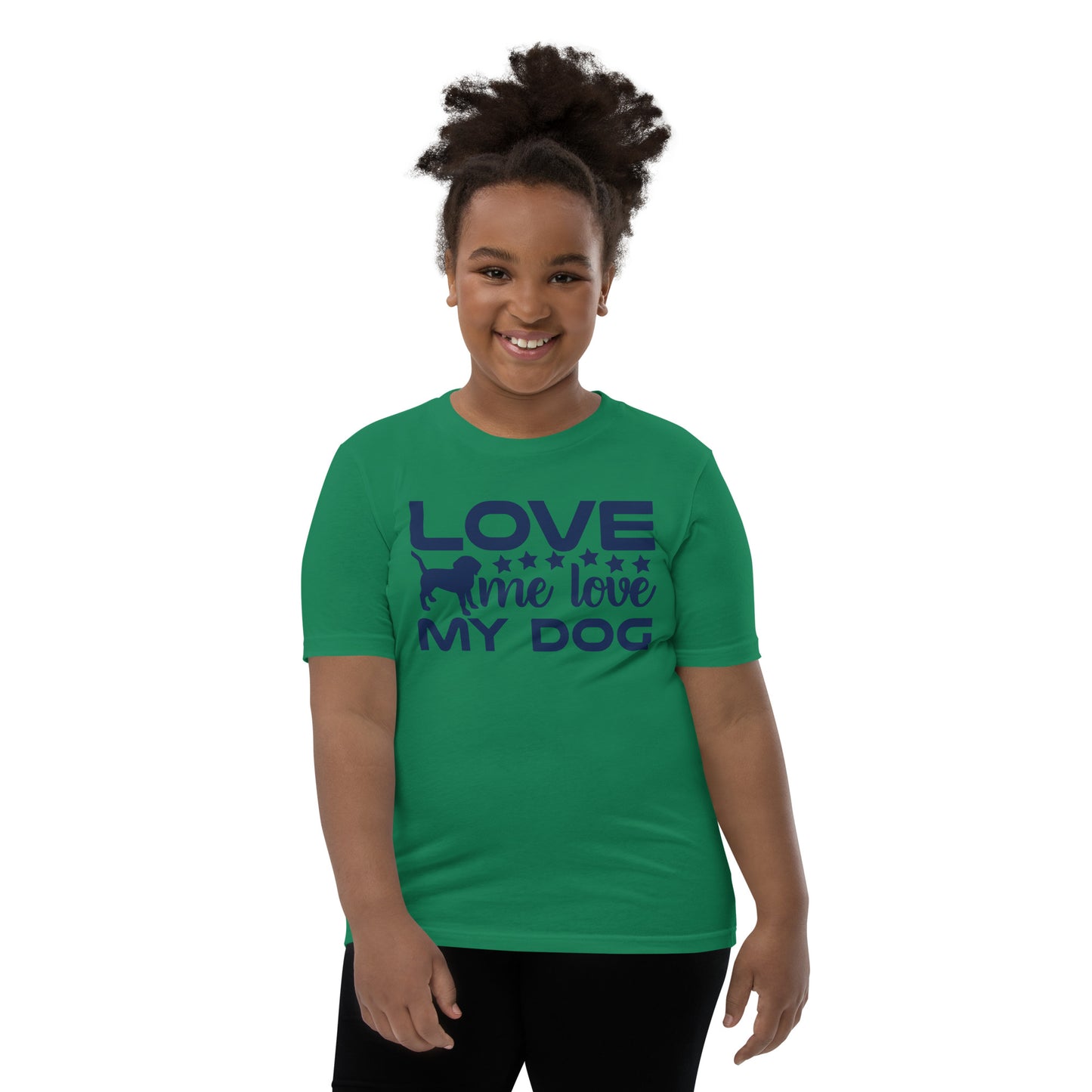 Love Me Love My Dog - Youth Short Sleeve T-Shirt