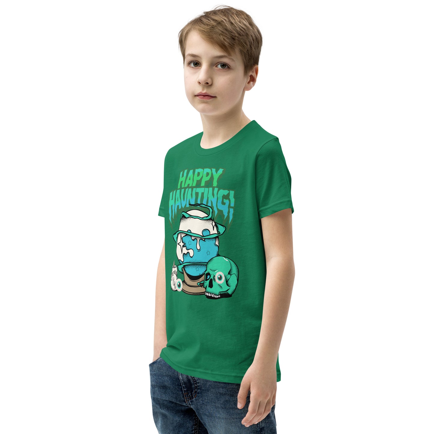 Happy Haunting - Youth Short Sleeve T-Shirt