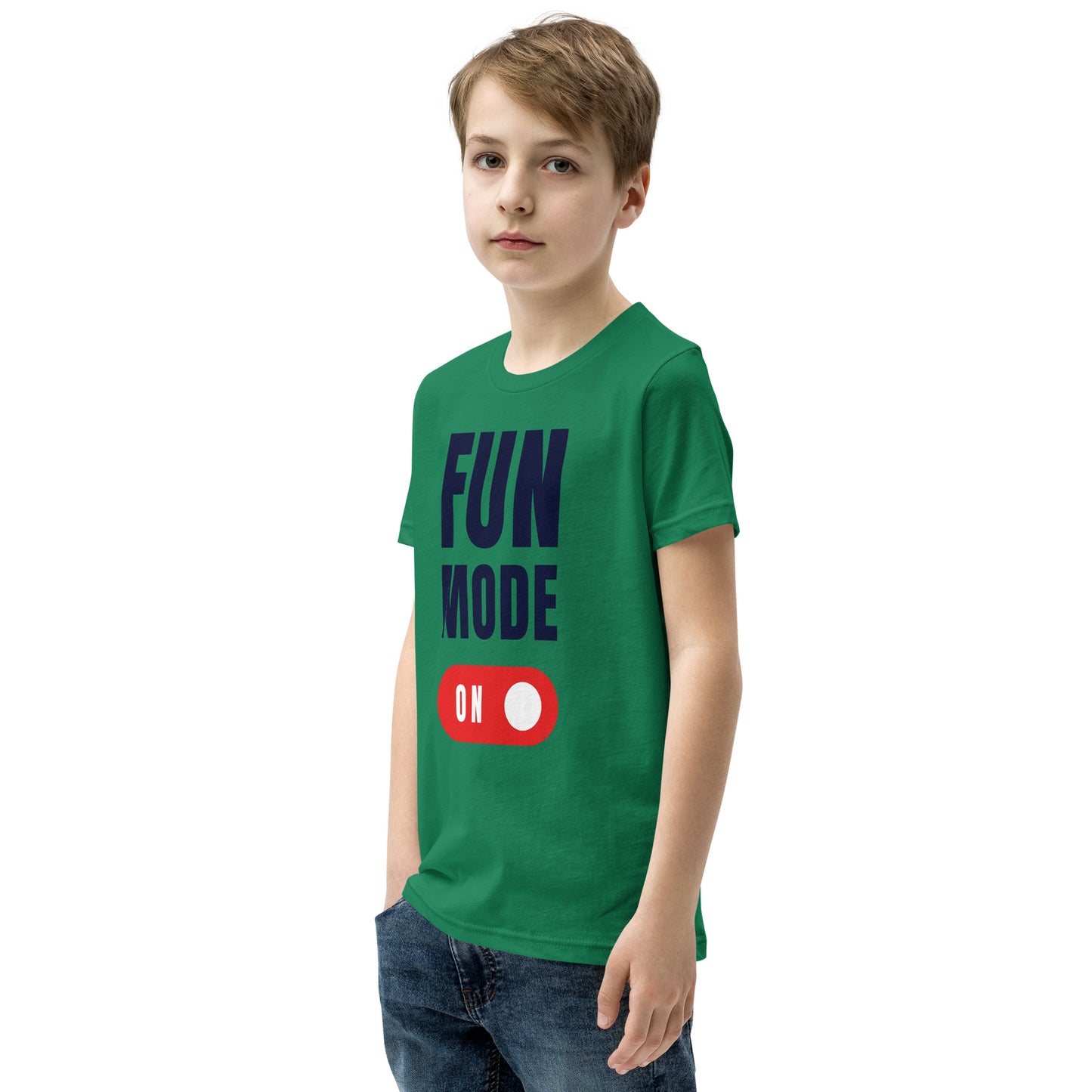 Fun Mode On - Youth Short Sleeve T-Shirt