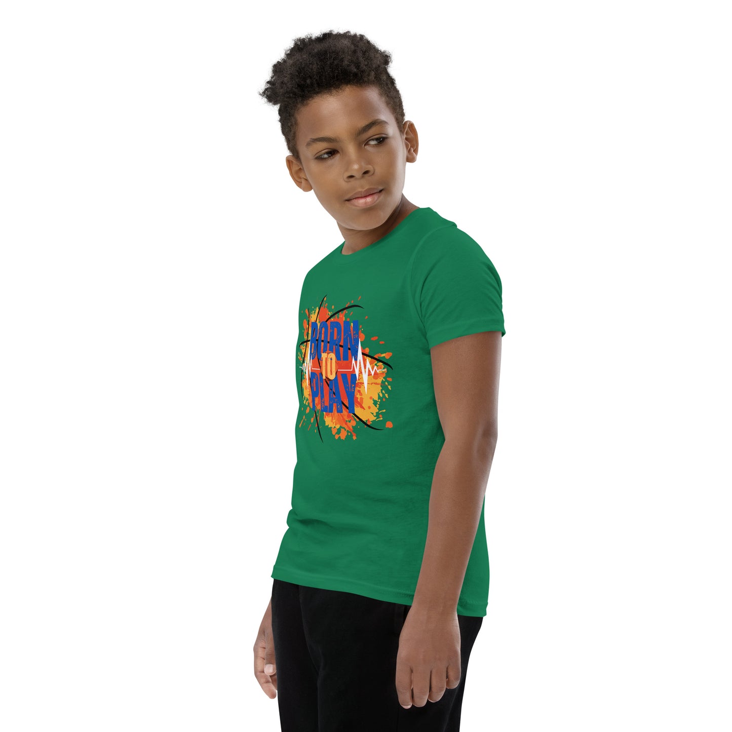 Born To Play - Youth Short Sleeve T-Shirt