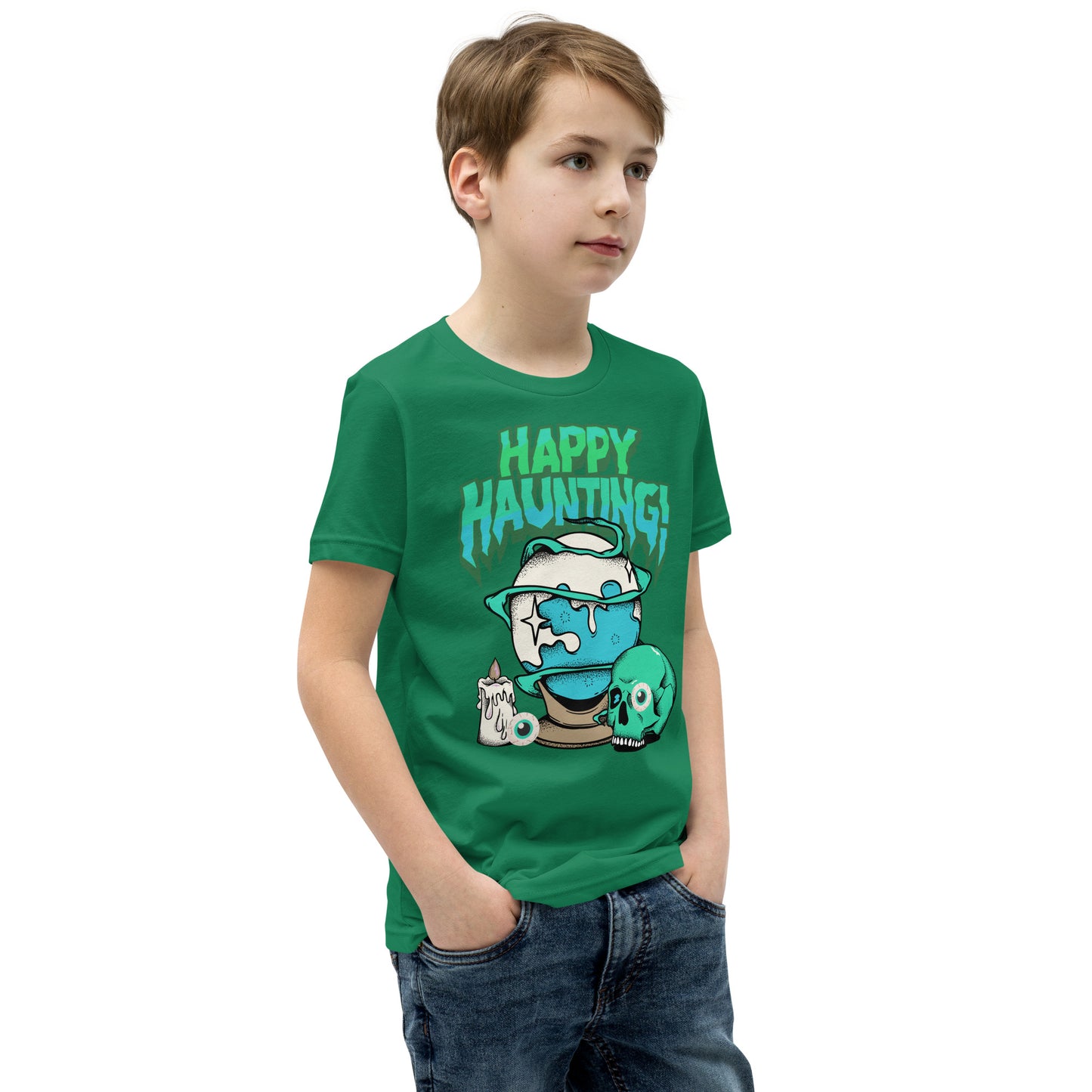 Happy Haunting - Youth Short Sleeve T-Shirt