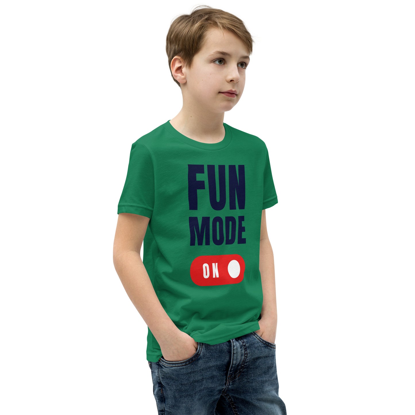 Fun Mode On - Youth Short Sleeve T-Shirt