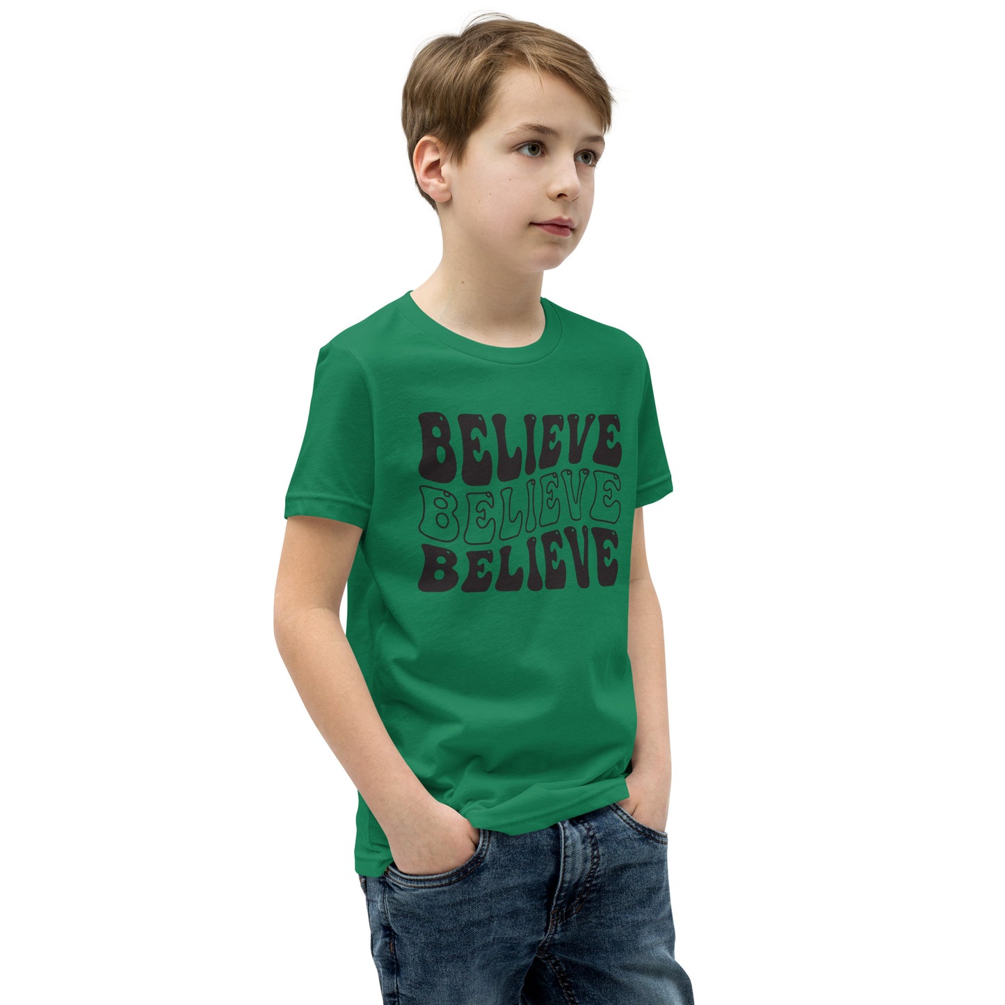 BELIEVE - Youth Short Sleeve T-Shirt