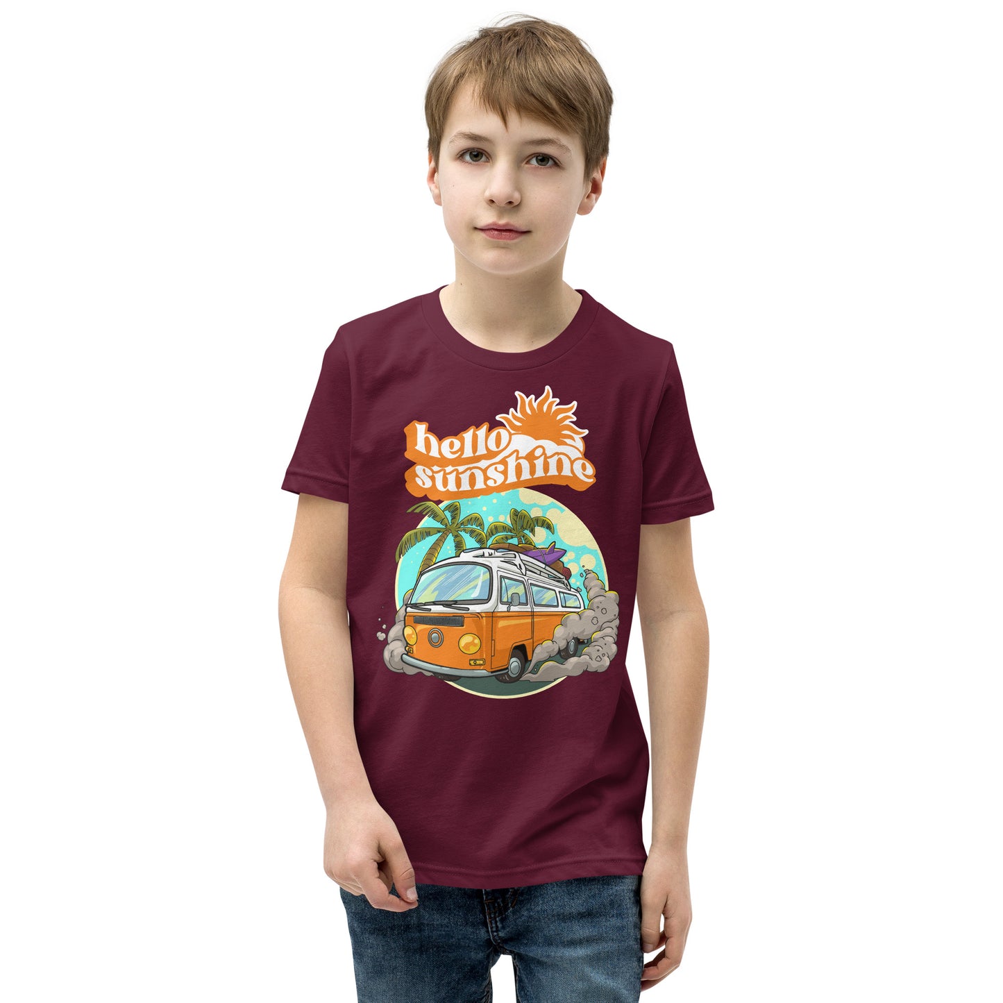 Hello Sunshine - Youth Short Sleeve T-Shirt