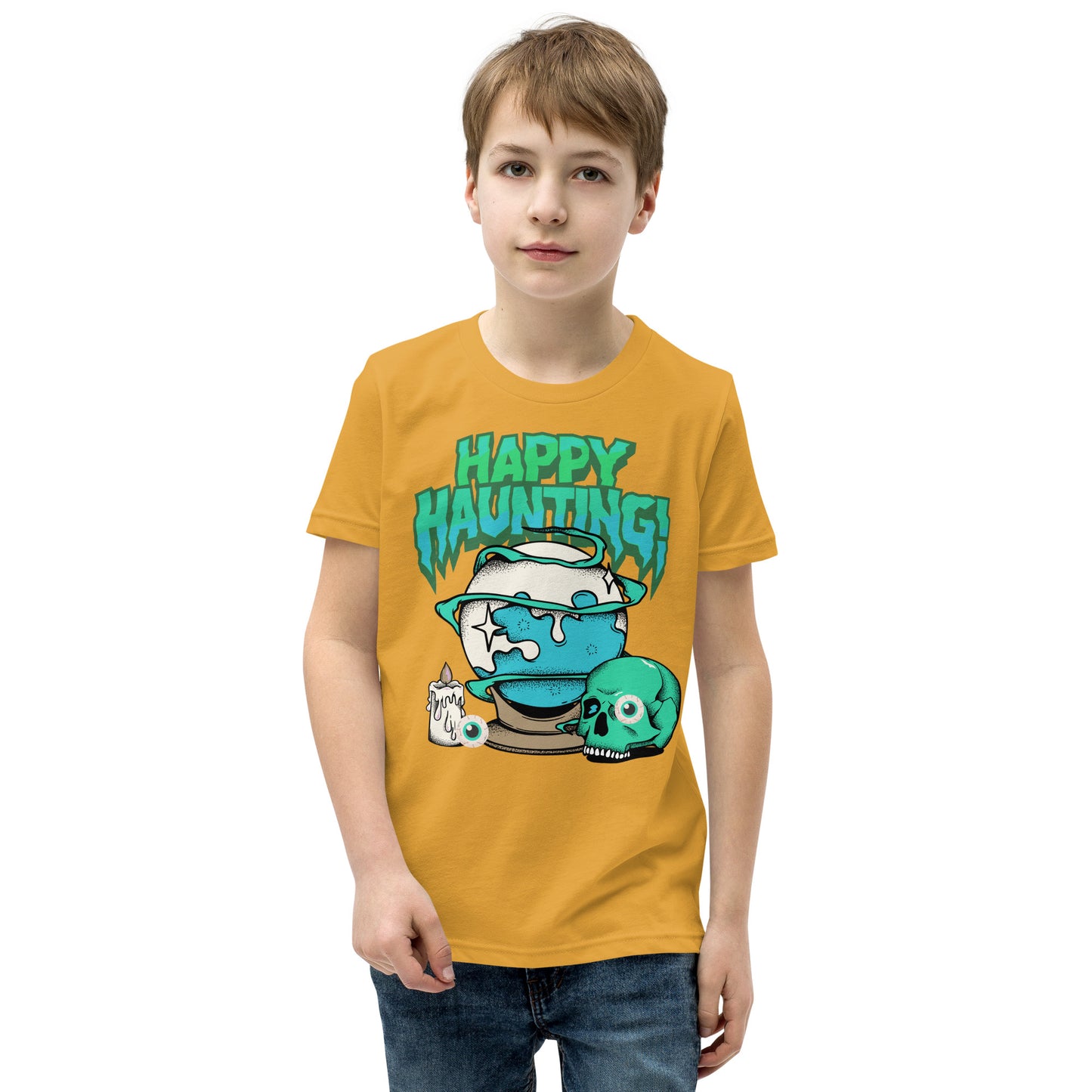 Happy Haunting - Youth Short Sleeve T-Shirt