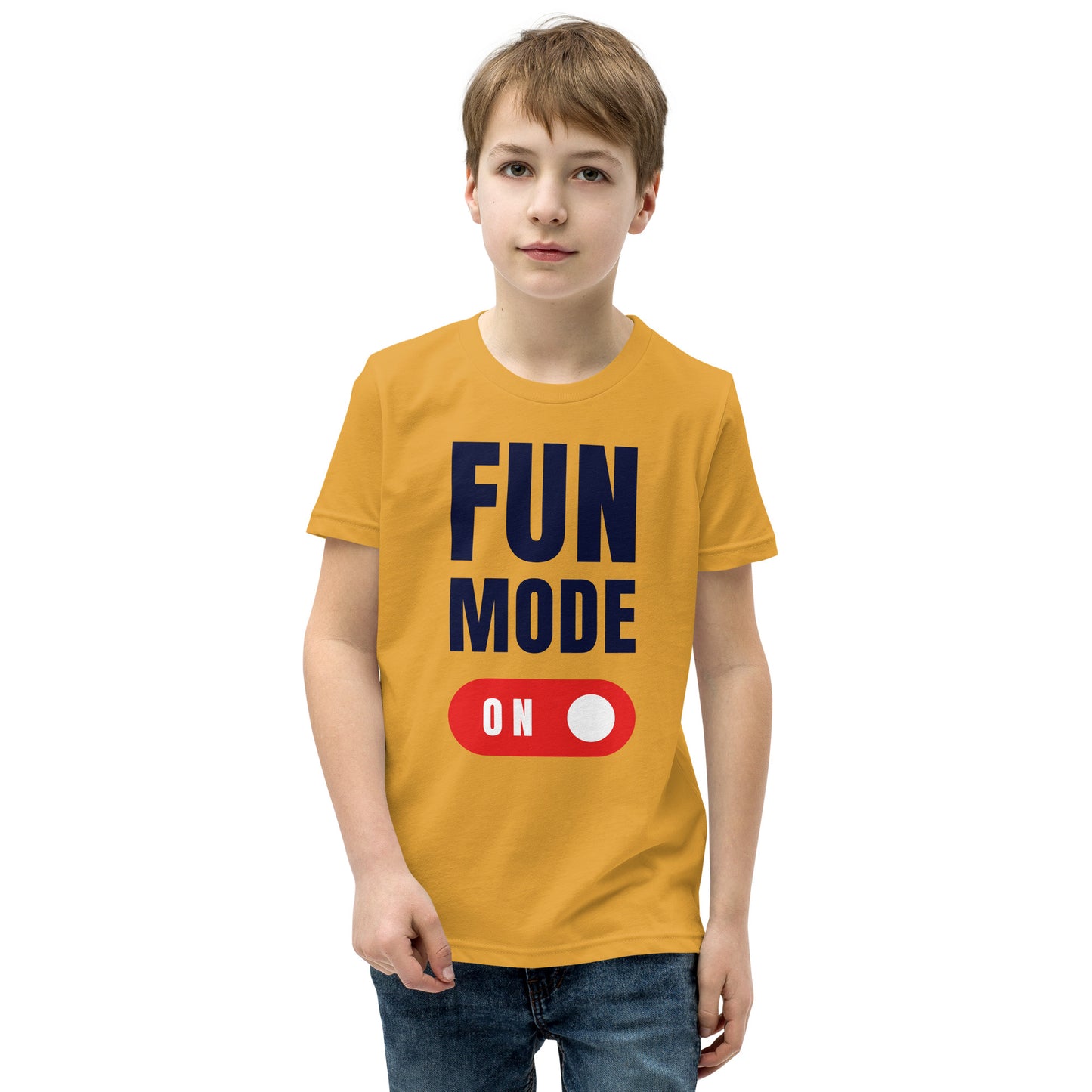 Fun Mode On - Youth Short Sleeve T-Shirt