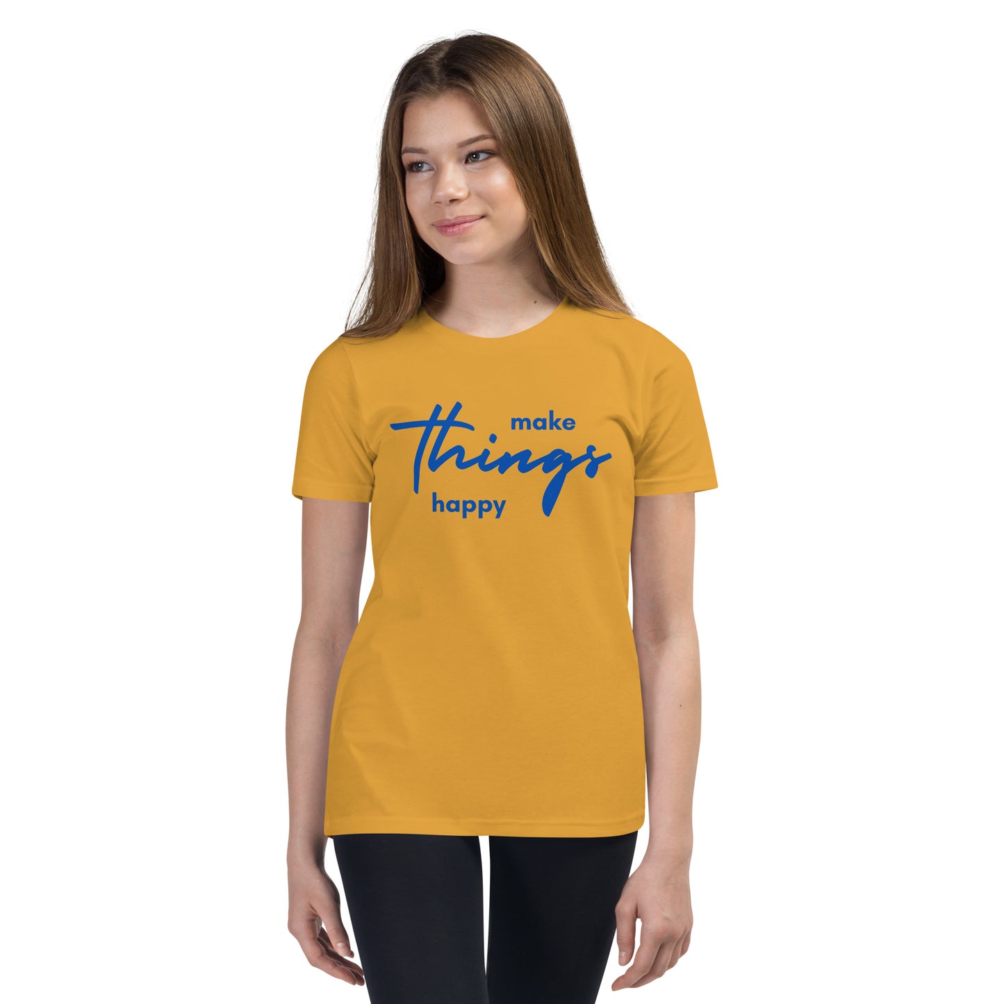 Make Things Happy - Youth Short Sleeve T-Shirt