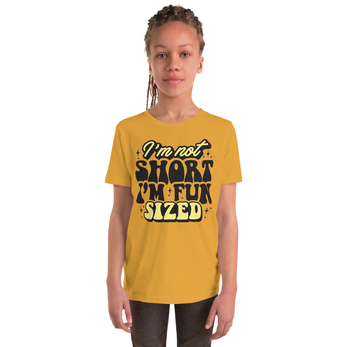 I'M Not Short I'M Fun Sized - Youth Short Sleeve T-Shirt