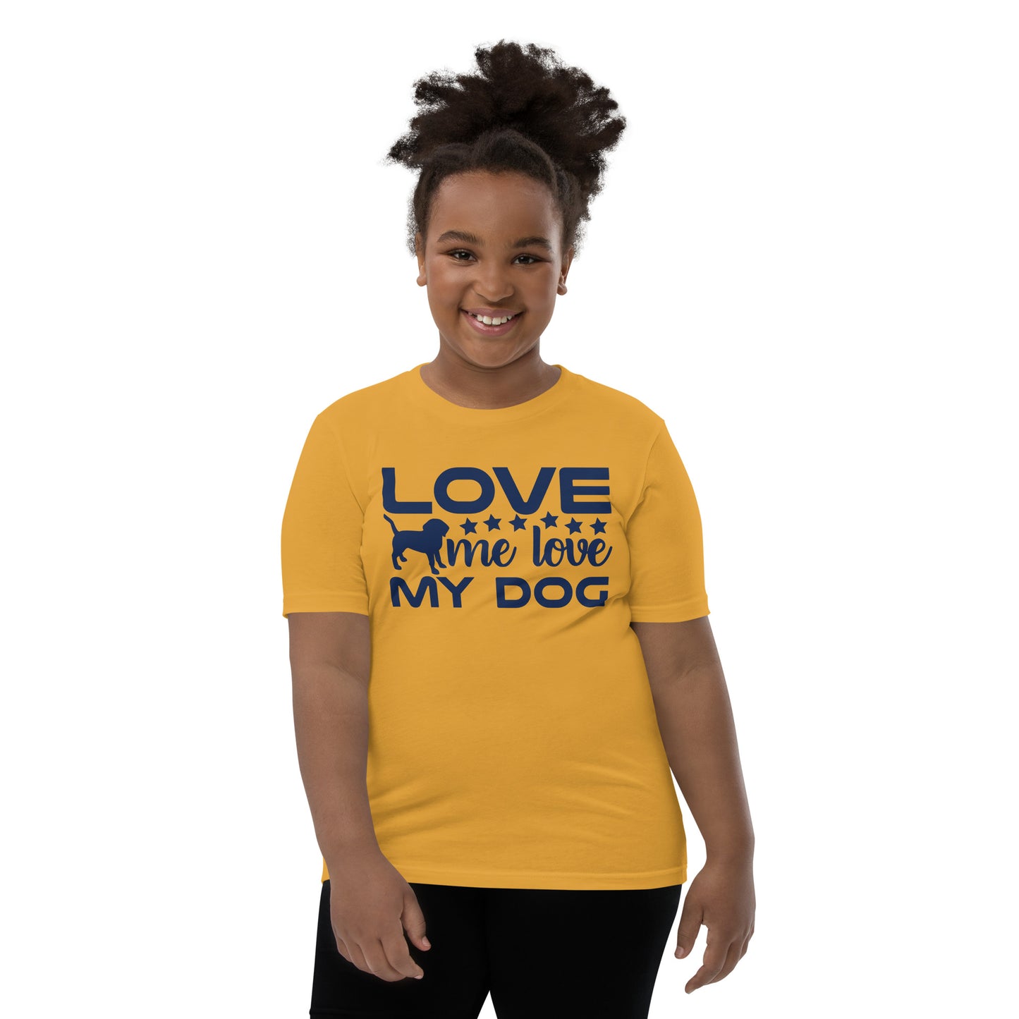 Love Me Love My Dog - Youth Short Sleeve T-Shirt